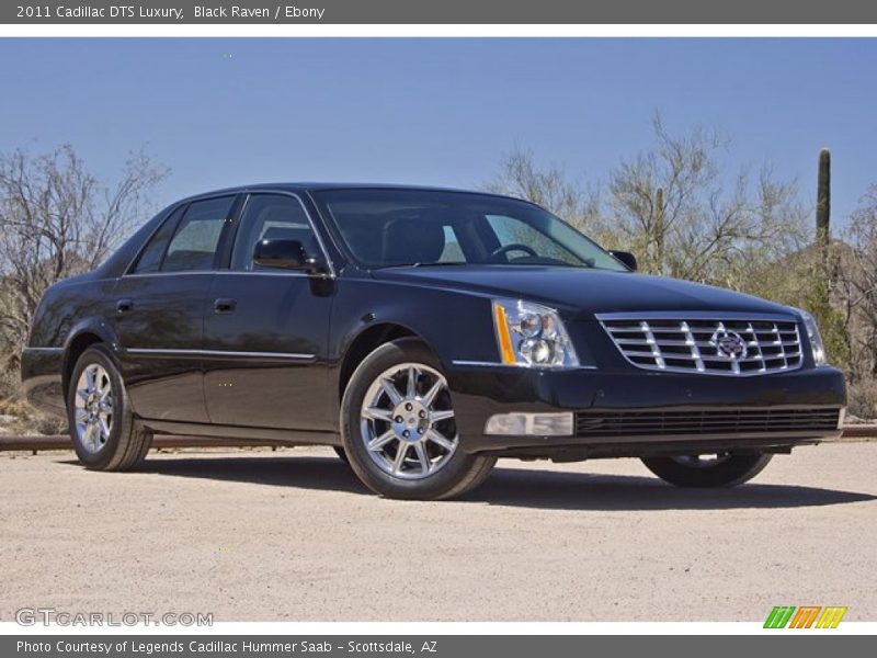 Black Raven / Ebony 2011 Cadillac DTS Luxury