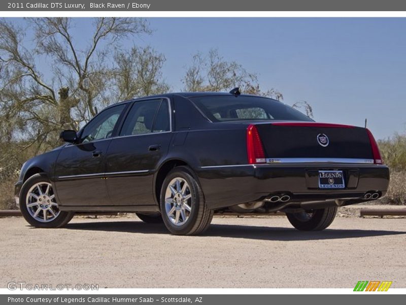 Black Raven / Ebony 2011 Cadillac DTS Luxury