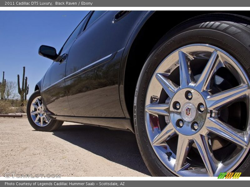 Black Raven / Ebony 2011 Cadillac DTS Luxury