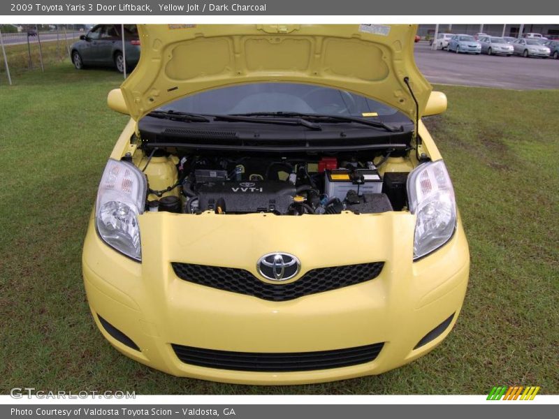 Yellow Jolt / Dark Charcoal 2009 Toyota Yaris 3 Door Liftback