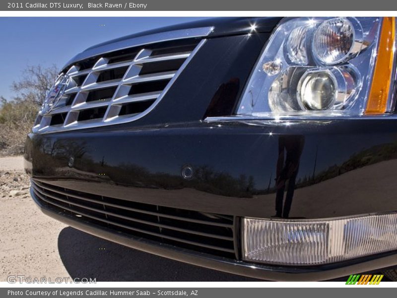 Black Raven / Ebony 2011 Cadillac DTS Luxury