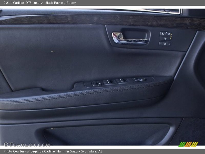 Black Raven / Ebony 2011 Cadillac DTS Luxury