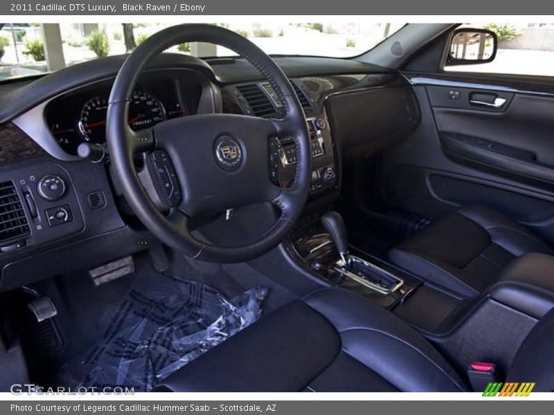 Black Raven / Ebony 2011 Cadillac DTS Luxury