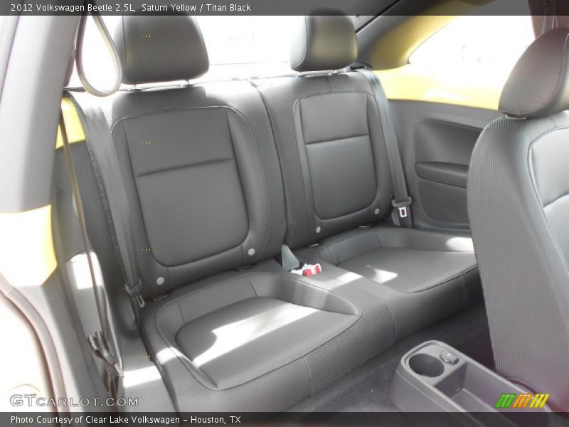 Saturn Yellow / Titan Black 2012 Volkswagen Beetle 2.5L