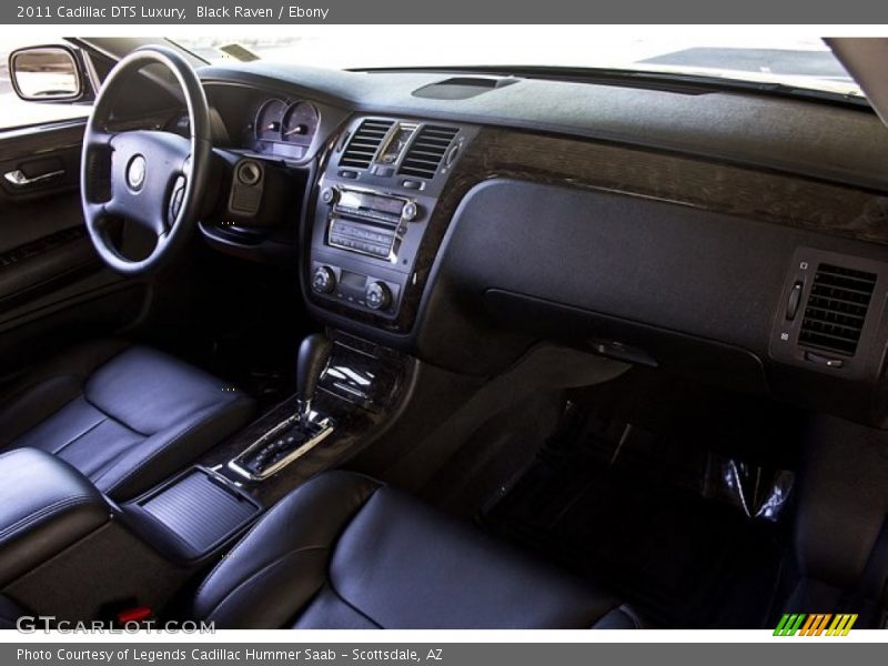 Black Raven / Ebony 2011 Cadillac DTS Luxury