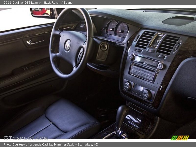Black Raven / Ebony 2011 Cadillac DTS Luxury