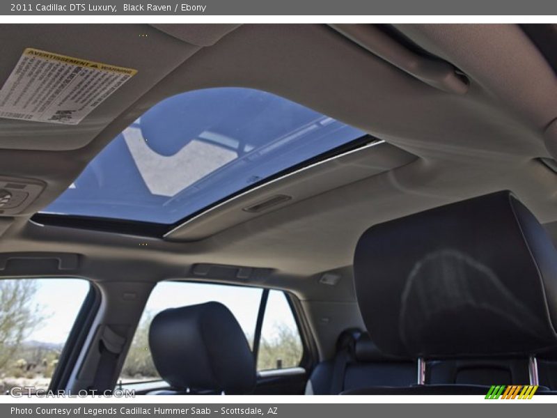 Black Raven / Ebony 2011 Cadillac DTS Luxury
