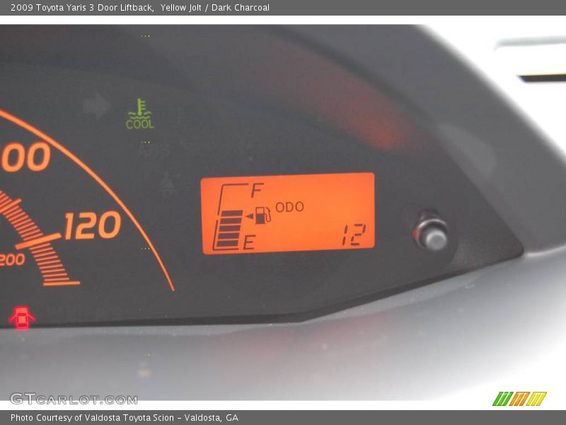 Yellow Jolt / Dark Charcoal 2009 Toyota Yaris 3 Door Liftback