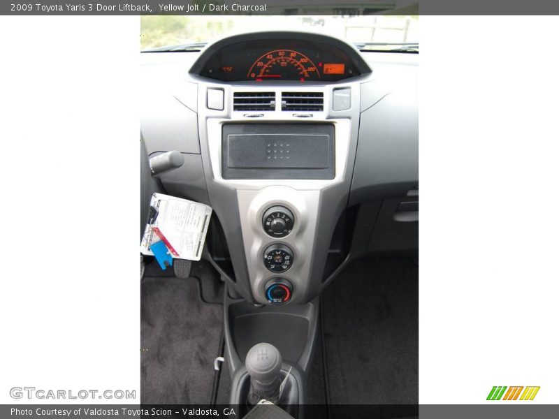 Yellow Jolt / Dark Charcoal 2009 Toyota Yaris 3 Door Liftback