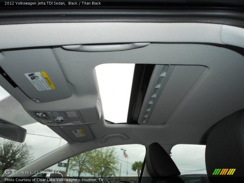 Black / Titan Black 2012 Volkswagen Jetta TDI Sedan