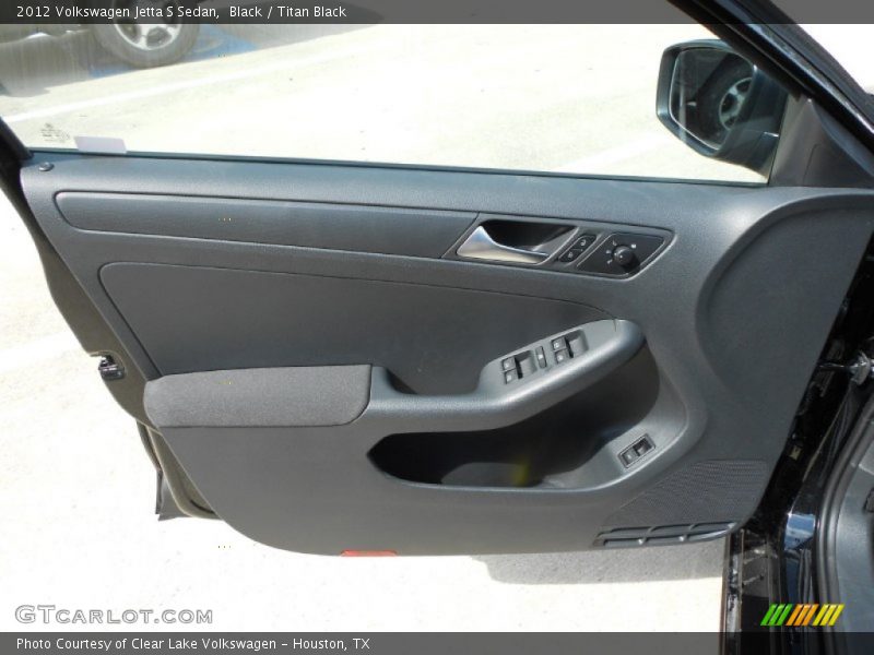 Black / Titan Black 2012 Volkswagen Jetta S Sedan