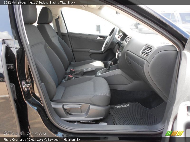 Black / Titan Black 2012 Volkswagen Jetta S Sedan