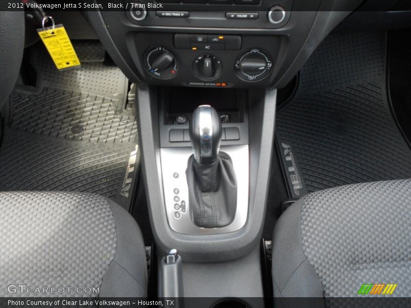 Black / Titan Black 2012 Volkswagen Jetta S Sedan