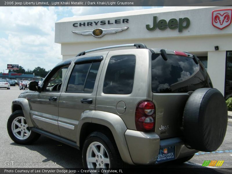 Light Khaki Metallic / Dark Khaki/Light Graystone 2006 Jeep Liberty Limited
