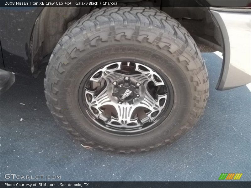 Galaxy Black / Charcoal 2008 Nissan Titan XE Crew Cab 4x4