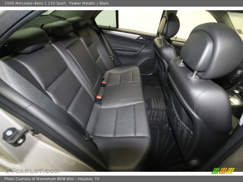 Rear Seat of 2006 C 230 Sport