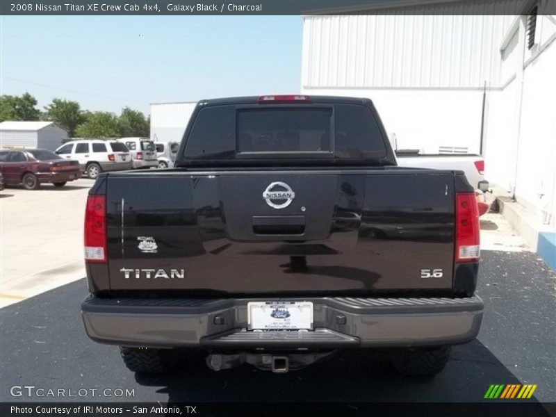 Galaxy Black / Charcoal 2008 Nissan Titan XE Crew Cab 4x4