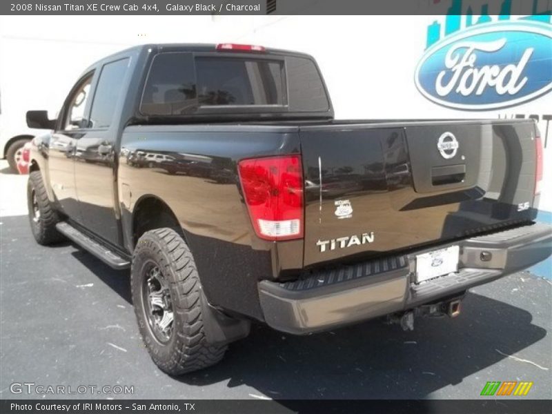 Galaxy Black / Charcoal 2008 Nissan Titan XE Crew Cab 4x4