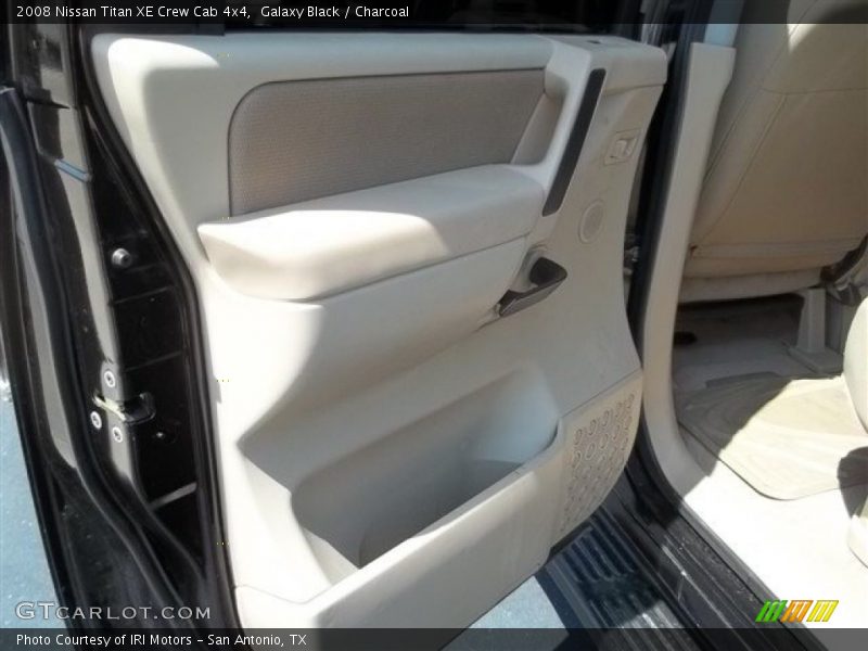 Galaxy Black / Charcoal 2008 Nissan Titan XE Crew Cab 4x4