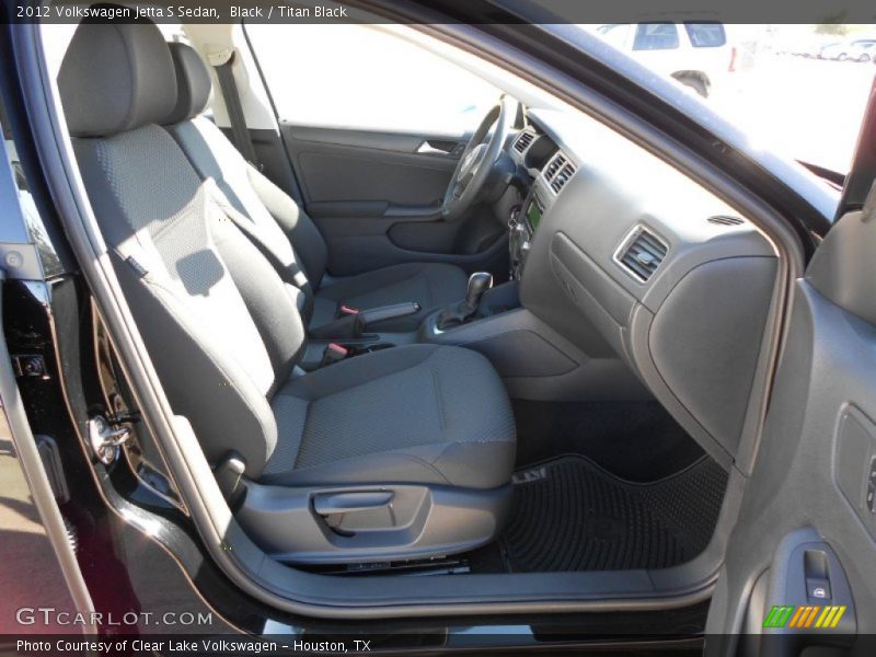 Black / Titan Black 2012 Volkswagen Jetta S Sedan