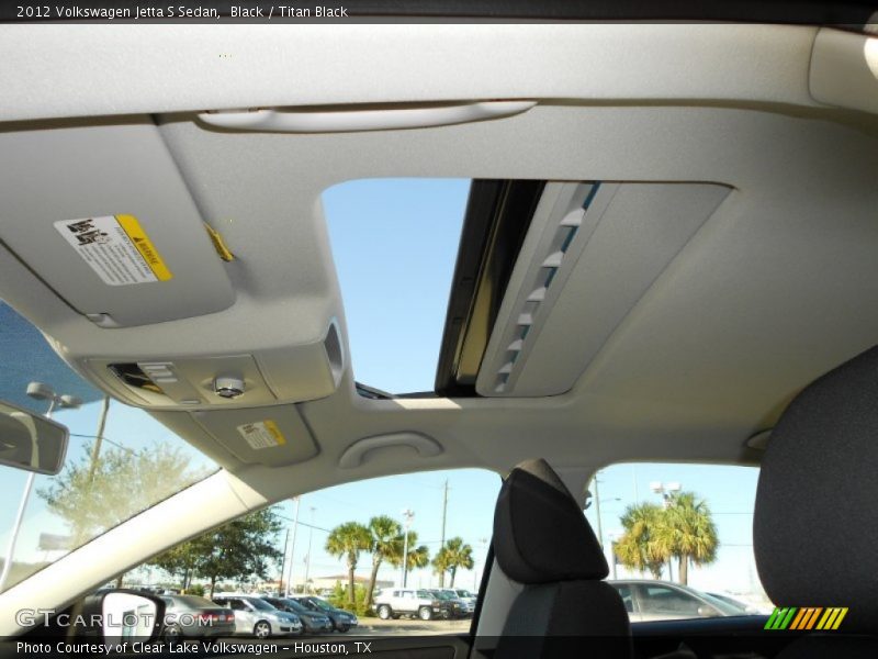 Black / Titan Black 2012 Volkswagen Jetta S Sedan