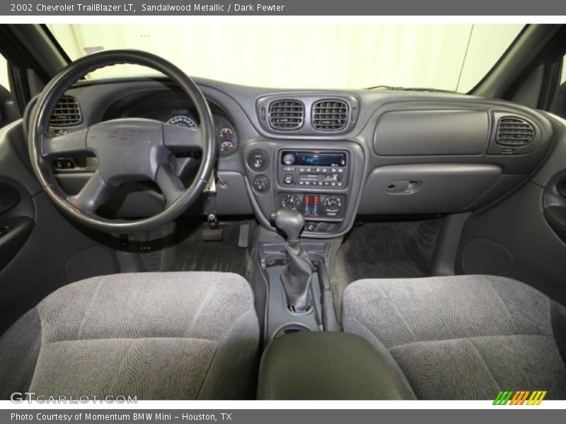 Sandalwood Metallic / Dark Pewter 2002 Chevrolet TrailBlazer LT