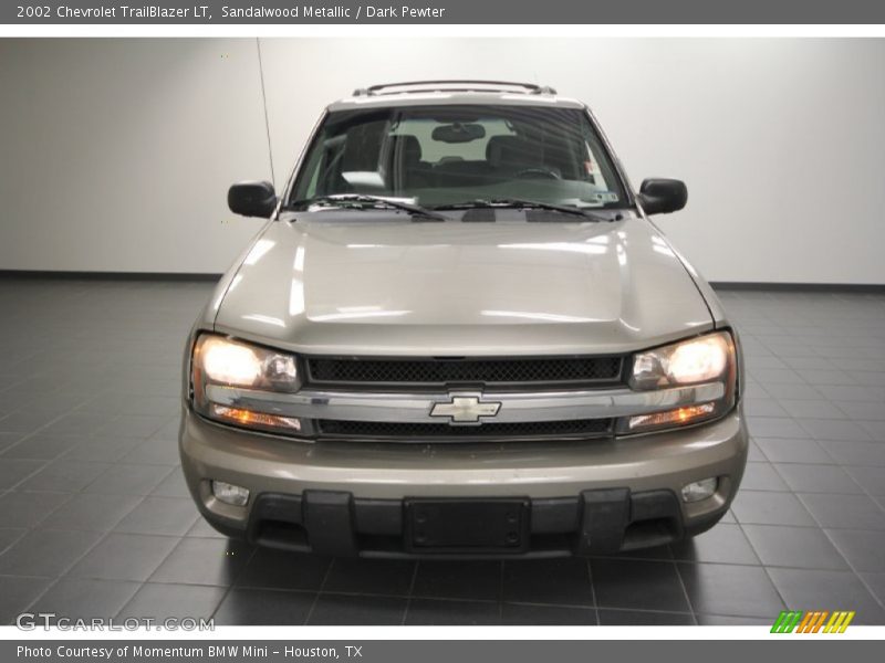 Sandalwood Metallic / Dark Pewter 2002 Chevrolet TrailBlazer LT