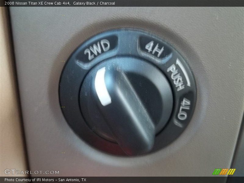 Galaxy Black / Charcoal 2008 Nissan Titan XE Crew Cab 4x4