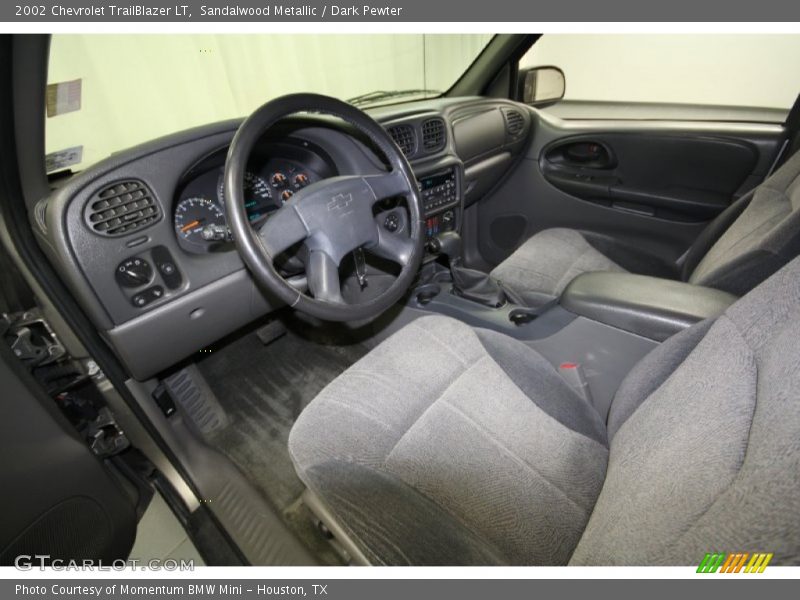Sandalwood Metallic / Dark Pewter 2002 Chevrolet TrailBlazer LT