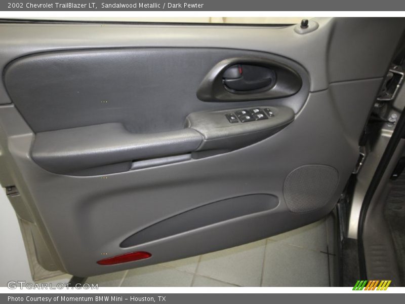 Sandalwood Metallic / Dark Pewter 2002 Chevrolet TrailBlazer LT