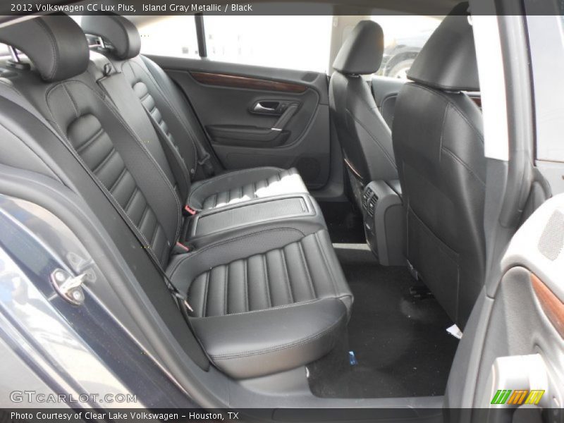 Island Gray Metallic / Black 2012 Volkswagen CC Lux Plus
