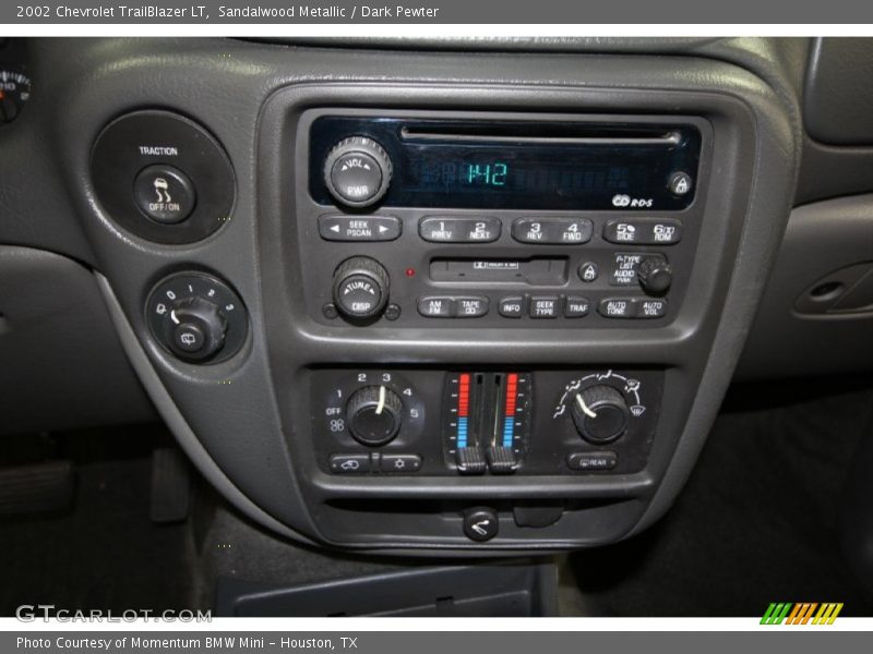 Sandalwood Metallic / Dark Pewter 2002 Chevrolet TrailBlazer LT