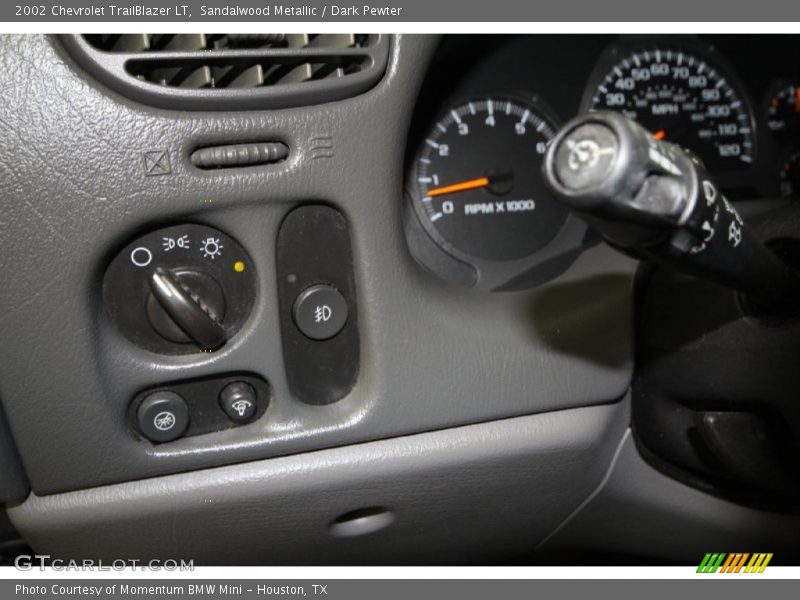 Sandalwood Metallic / Dark Pewter 2002 Chevrolet TrailBlazer LT