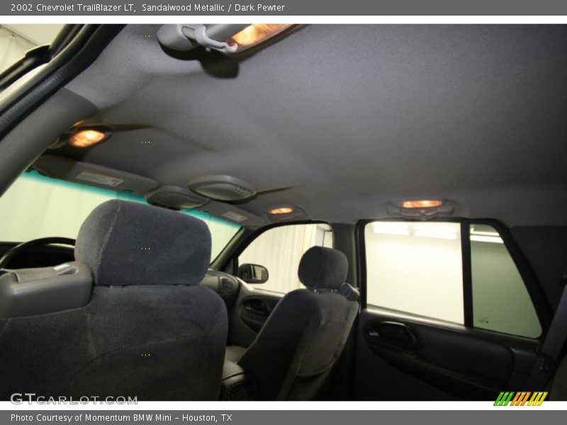 Sandalwood Metallic / Dark Pewter 2002 Chevrolet TrailBlazer LT