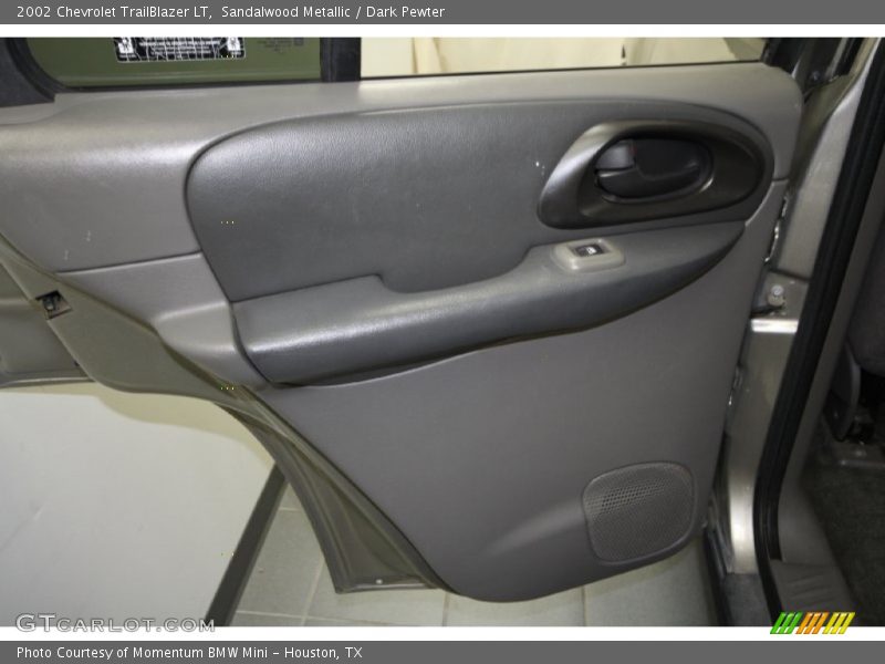 Sandalwood Metallic / Dark Pewter 2002 Chevrolet TrailBlazer LT