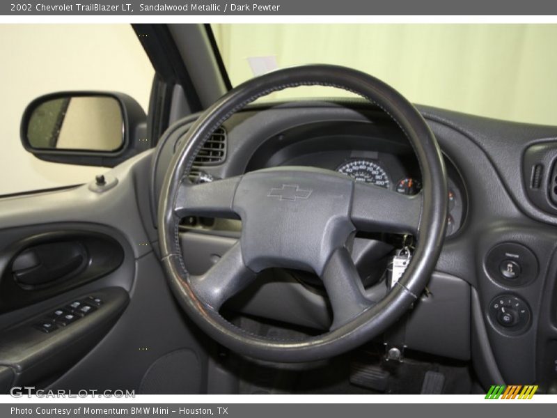 Sandalwood Metallic / Dark Pewter 2002 Chevrolet TrailBlazer LT