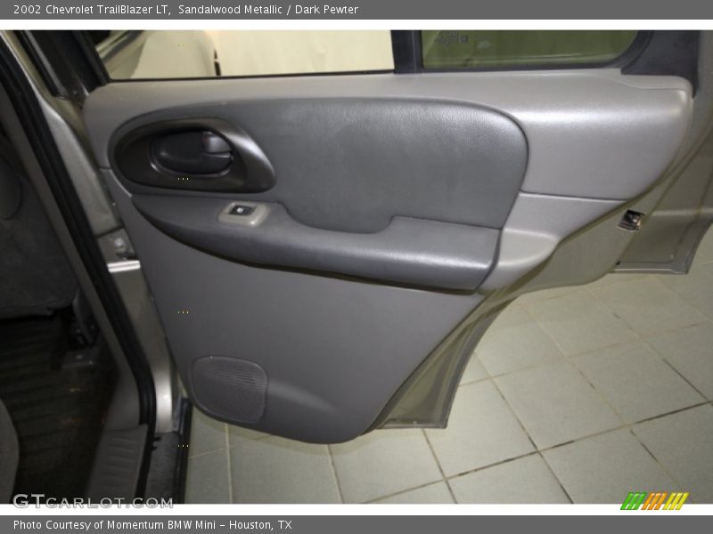 Sandalwood Metallic / Dark Pewter 2002 Chevrolet TrailBlazer LT