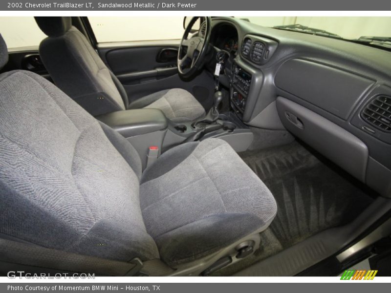 Sandalwood Metallic / Dark Pewter 2002 Chevrolet TrailBlazer LT