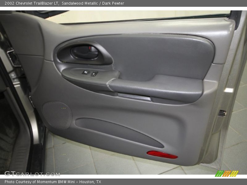 Sandalwood Metallic / Dark Pewter 2002 Chevrolet TrailBlazer LT