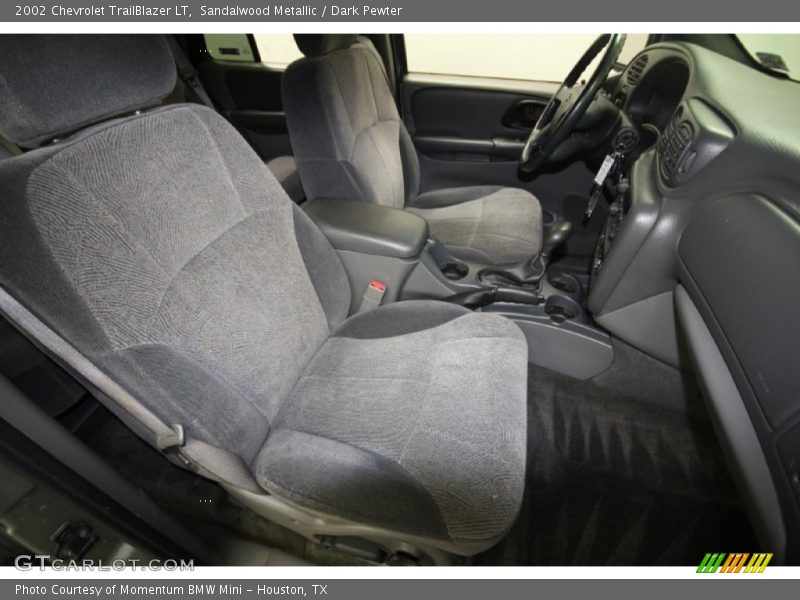 Sandalwood Metallic / Dark Pewter 2002 Chevrolet TrailBlazer LT