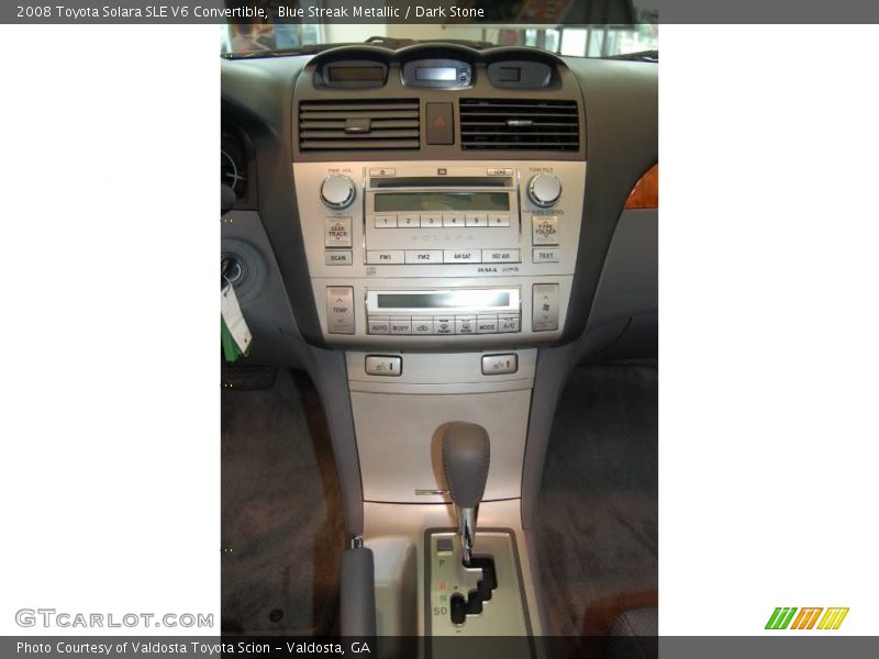 Blue Streak Metallic / Dark Stone 2008 Toyota Solara SLE V6 Convertible