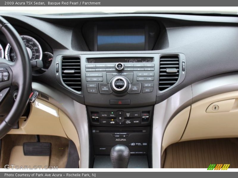 Basque Red Pearl / Parchment 2009 Acura TSX Sedan