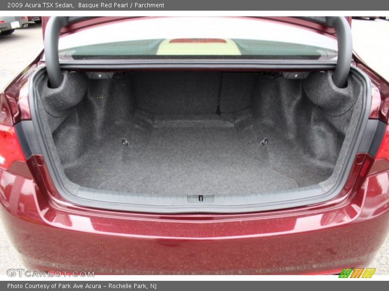 Basque Red Pearl / Parchment 2009 Acura TSX Sedan