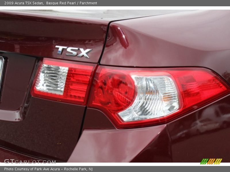 Basque Red Pearl / Parchment 2009 Acura TSX Sedan