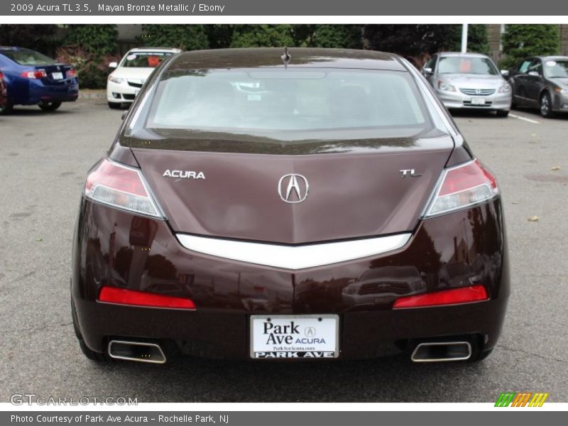 Mayan Bronze Metallic / Ebony 2009 Acura TL 3.5