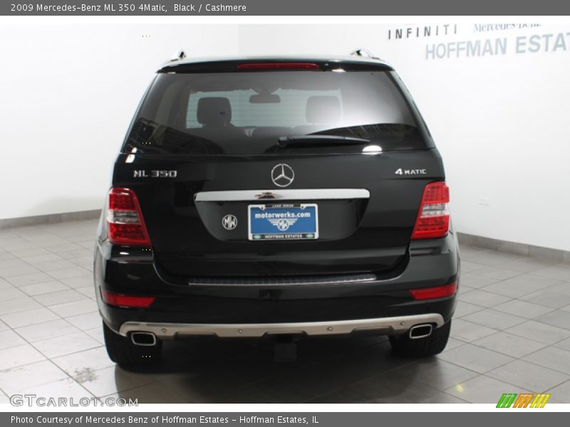 Black / Cashmere 2009 Mercedes-Benz ML 350 4Matic