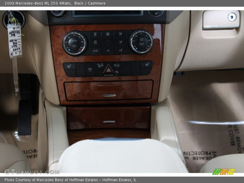 Black / Cashmere 2009 Mercedes-Benz ML 350 4Matic