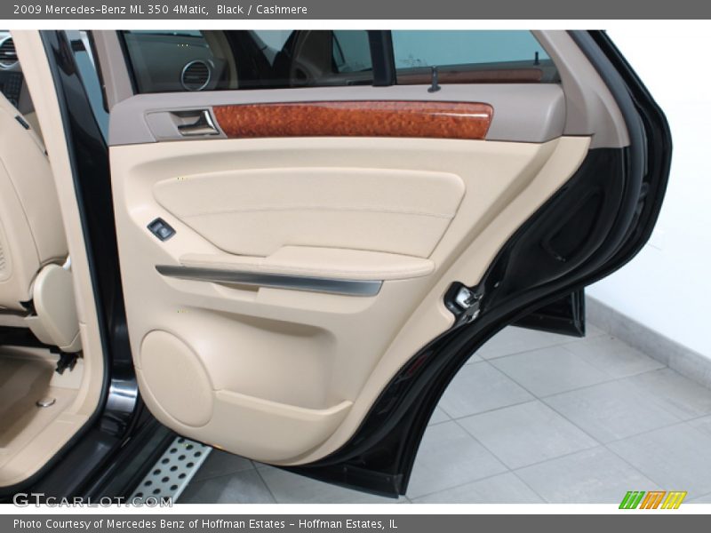 Black / Cashmere 2009 Mercedes-Benz ML 350 4Matic
