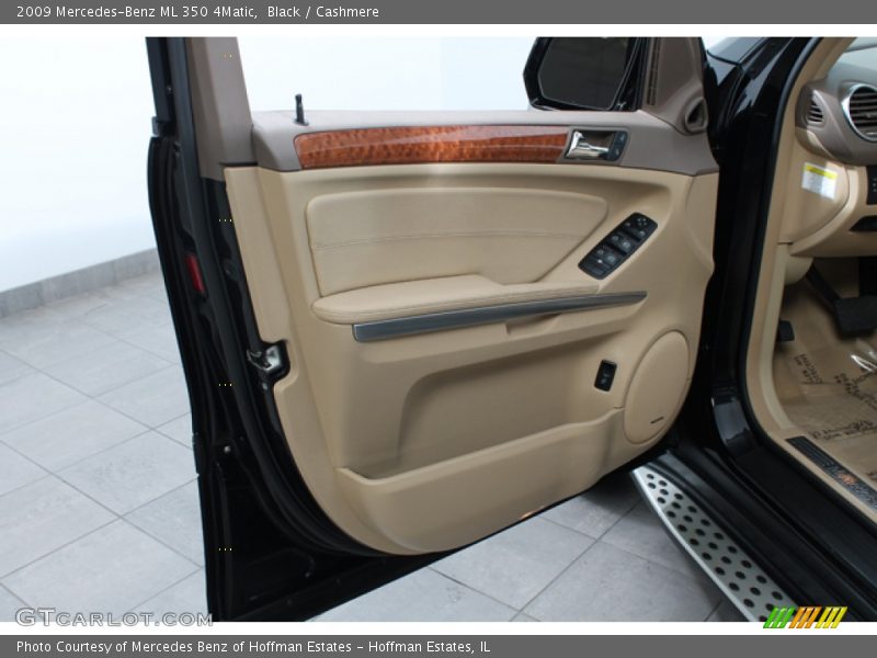 Black / Cashmere 2009 Mercedes-Benz ML 350 4Matic