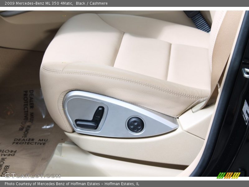 Black / Cashmere 2009 Mercedes-Benz ML 350 4Matic